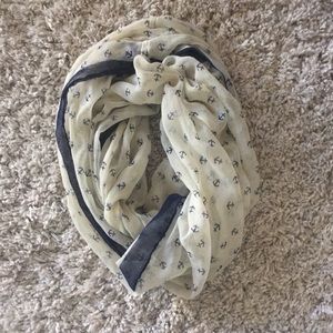 Anchor infinity scarf
